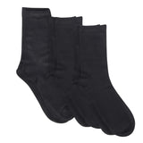 6 PAIRS BAMBOO SUPERSOFT LADIES LUXURY BLACK SOCKS