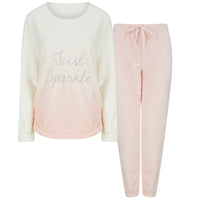 * EX-CHAINSTORE * LADIES SUPER SOFT COSY FLEECE PYJAMA SET   *IDEAL GIFT*