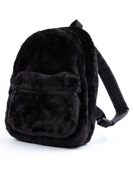 MY K BY MYLEENE KLASS ( FOR MOTHERCARE ) CHILDREN'S FAUX FUR BACKPACK